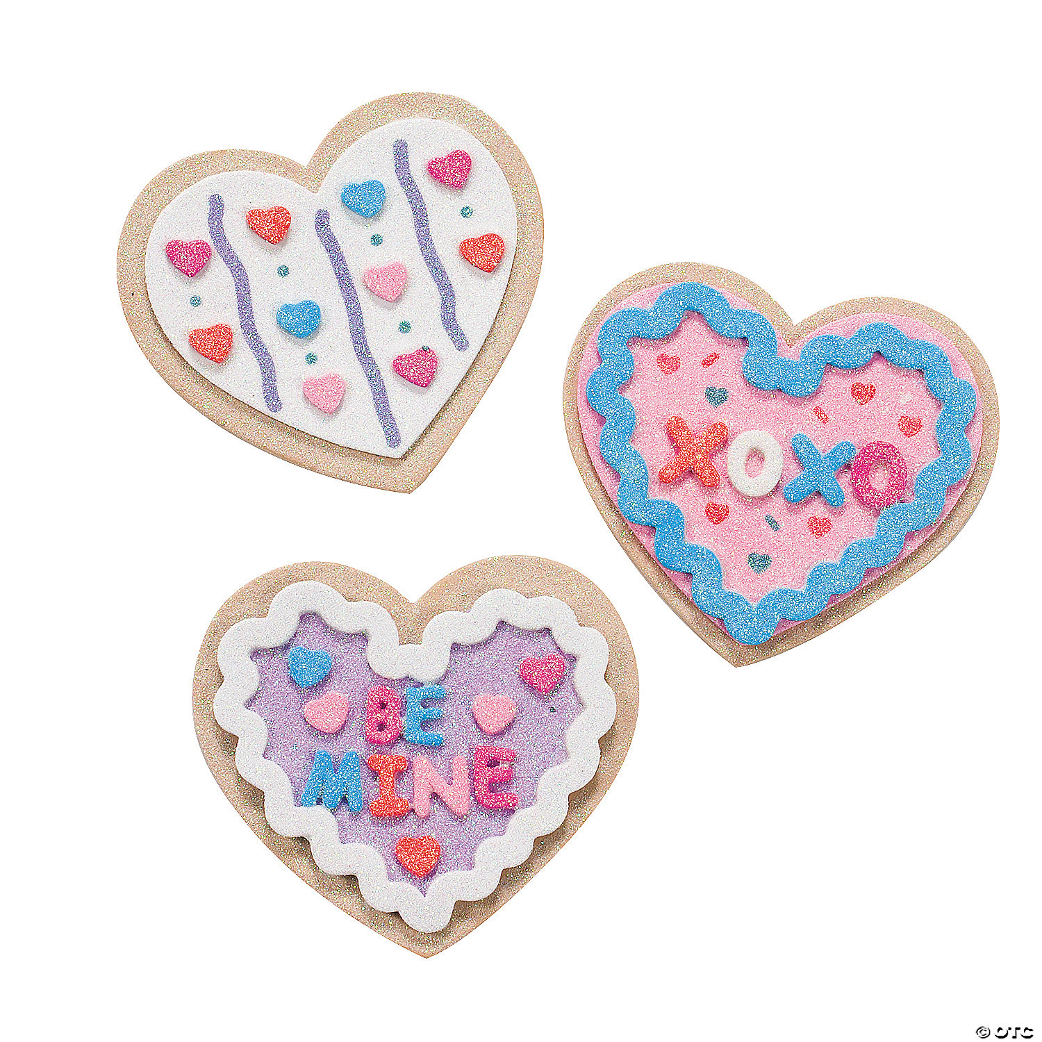 valentine cookie magnet craft