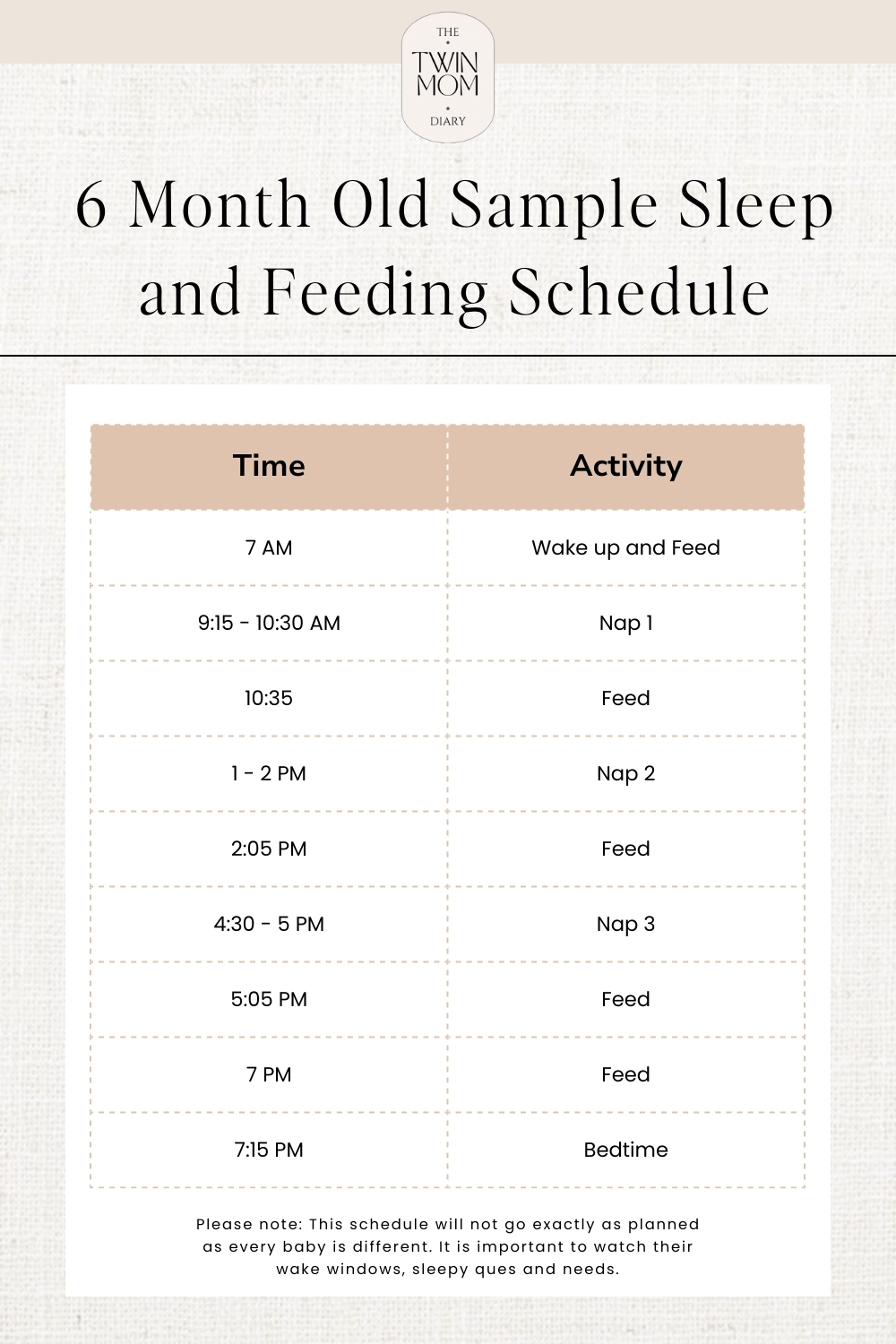 6 month old sleep schedule, 6 month old feeding schedule, 6 month old nap schedule, 6 month old schedule